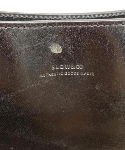 SLOW（スロウ）SLOW (スロウ) bonoスクエアショルダーバッグ ブラックの古着・服飾アイテム