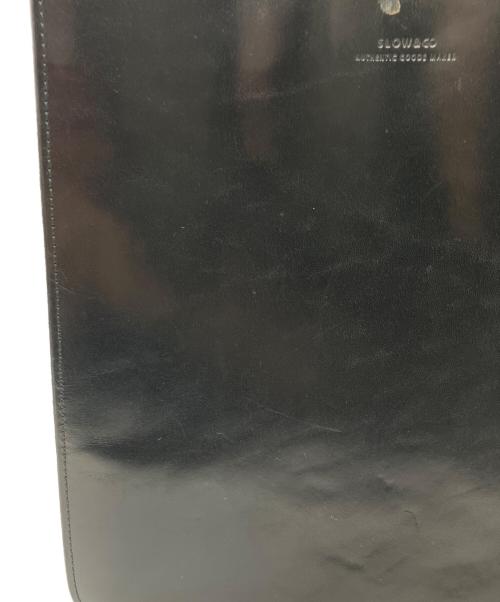 SLOW（スロウ）SLOW (スロウ) bonoスクエアショルダーバッグ ブラックの古着・服飾アイテム