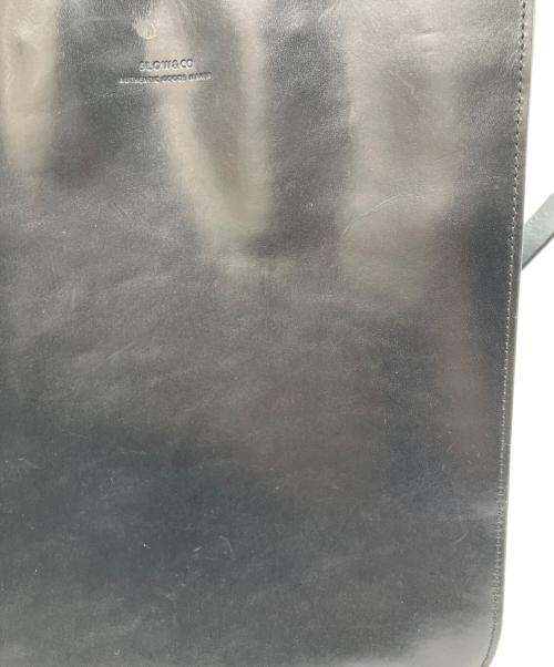 SLOW（スロウ）SLOW (スロウ) bonoスクエアショルダーバッグ ブラックの古着・服飾アイテム