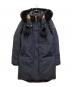 MOOSE KNUCKLES（ムース ナックルズ）の古着「GOLD STIRLING PARKA FUR ダウンコート」｜ブラック