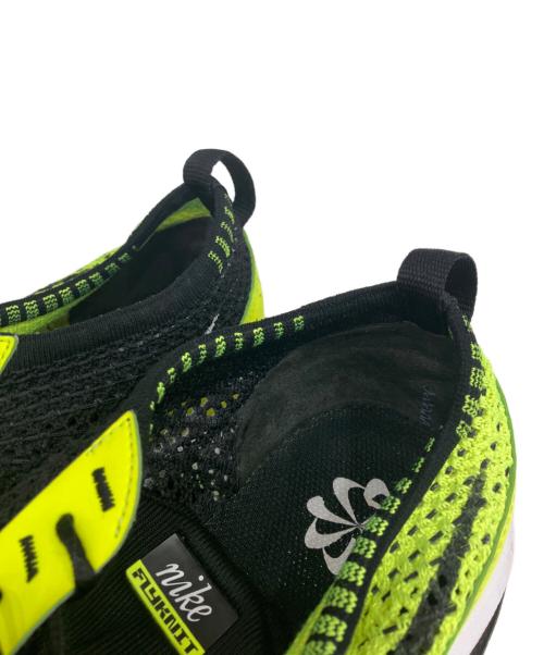 NIKE（ナイキ）NIKE (ナイキ) AIR MAX FLYKNIT RACER　エア マックス フライニット レーサー  イエロー サイズ:27.5の古着・服飾アイテム