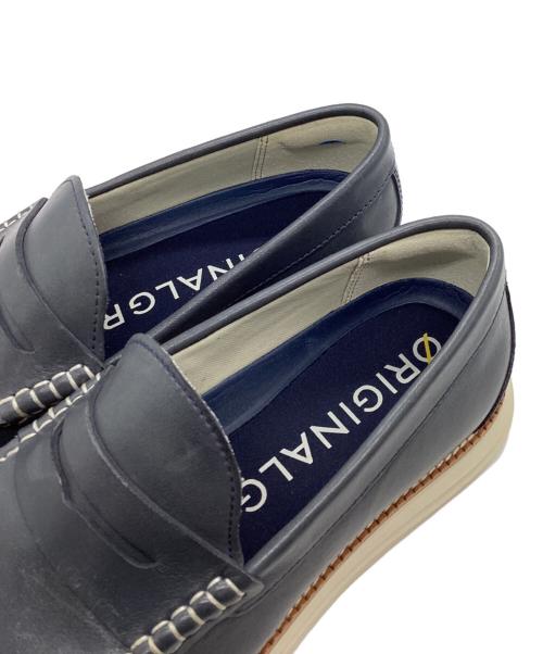 COLE HAAN（コールハーン）COLE HAAN (コールハーン) オリジナルグランドペニーローファー ネイビー サイズ:7　1/2の古着・服飾アイテム