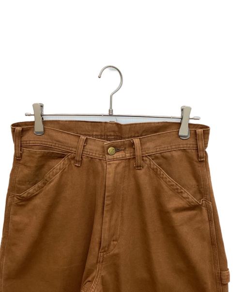 LEE（リー）LEE (リー) DUNGAREES ワイドペインターパンツ ブラウン サイズ:Mの古着・服飾アイテム