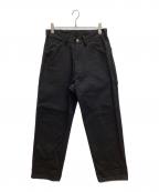 LEEリー）の古着「DUNGAREES ワイドペインターパンツ」｜ブラック