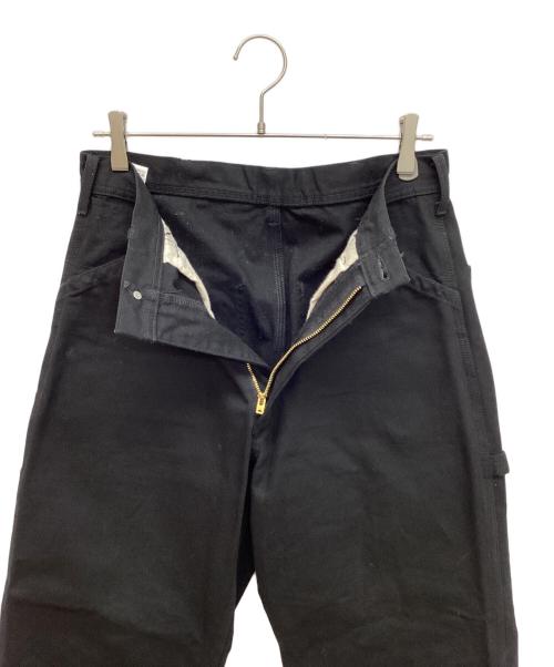 LEE（リー）LEE (リー) DUNGAREES ワイドペインターパンツ ブラック サイズ:Mの古着・服飾アイテム