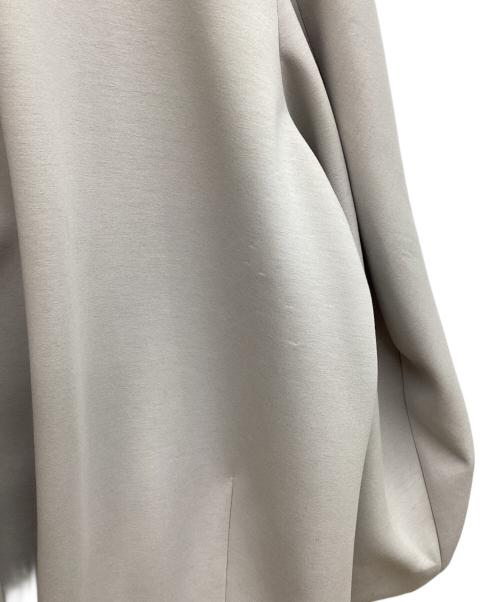 VERMEIL par iena（ヴェルメイユ パー イエナ）VERMEIL par iena (ヴェルメイユ パー イエナ) ダンボールコクーンブルゾン　ジップアップジャケット ライトグレー サイズ:Freeの古着・服飾アイテム