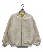 UNITED ARROWS TOKYOユナイテッドアローズトウキョウ）の古着「ジャガード MA-1」｜アイボリー