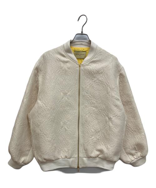 UNITED ARROWS TOKYO（ユナイテッドアローズトウキョウ）UNITED ARROWS TOKYO (ユナイテッドアローズトウキョウ) ジャガード MA-1 アイボリー サイズ:SIZE38の古着・服飾アイテム