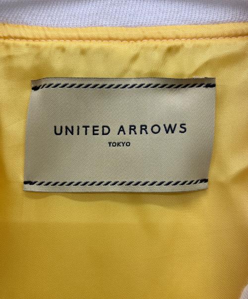 UNITED ARROWS TOKYO（ユナイテッドアローズトウキョウ）UNITED ARROWS TOKYO (ユナイテッドアローズトウキョウ) ジャガード MA-1 アイボリー サイズ:SIZE38の古着・服飾アイテム