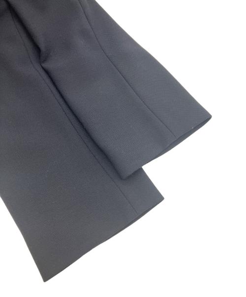 journal standard L'essage（ジャーナルスタンダード レサージュ）journal standard L'essage (ジャーナルスタンダード レサージュ) ノーカラーキンボタンジャケット ネイビー サイズ:FREEの古着・服飾アイテム