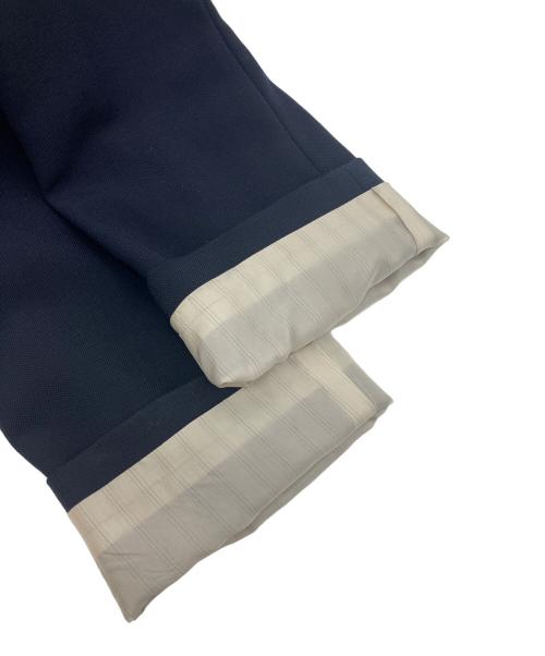 journal standard L'essage（ジャーナルスタンダード レサージュ）journal standard L'essage (ジャーナルスタンダード レサージュ) ノーカラーキンボタンジャケット ネイビー サイズ:FREEの古着・服飾アイテム