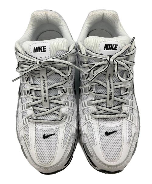 NIKE（ナイキ）NIKE (ナイキ) P-6000　ローカットスニーカー ホワイト サイズ:24.5cmの古着・服飾アイテム