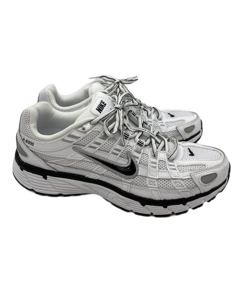 NIKE（ナイキ）NIKE (ナイキ) P-6000　ローカットスニーカー ホワイト サイズ:24.5cmの古着・服飾アイテム