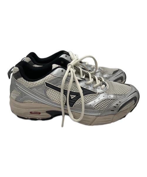 MIZUNO（ミズノ）MIZUNO (ミズノ) MXR　ローカットスニーカー シルバー サイズ:24の古着・服飾アイテム