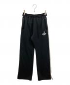 Histeric Glamourヒステリックグラマー）の古着「トラックパンツ　サイドライン」｜ブラック
