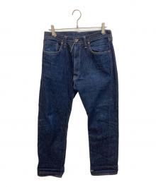 BUZZ RICKSON'S（バズリクソンズ）の古着「WORLD WAR II WAIST OVERALLS ワールドウォー2ウエストオーバーオール　Lot.041大戦モデルデニムパンツ」｜インディゴ