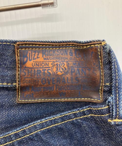 BUZZ RICKSON'S（バズリクソンズ）BUZZ RICKSON'S (バズリクソンズ) WORLD WAR II WAIST OVERALLS ワールドウォー2ウエストオーバーオール　Lot.041大戦モデルデニムパンツ インディゴ サイズ:SIZE W34×L34の古着・服飾アイテム