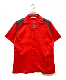 Hilton（ヒルトン）の古着「70'sヴィンテージボーリングシャツ」｜レッド
