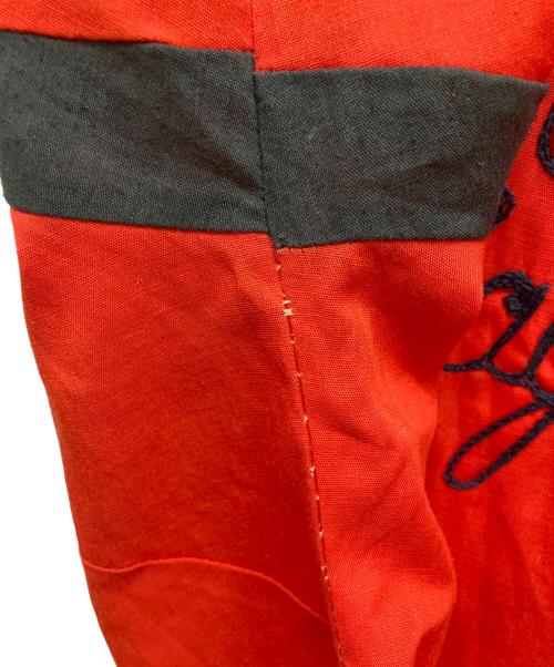 Hilton（ヒルトン）Hilton (ヒルトン) 70'sヴィンテージボーリングシャツ レッド サイズ:40の古着・服飾アイテム