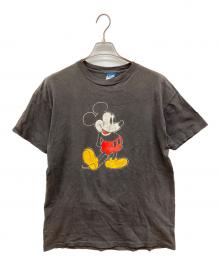 USED（ユーズド）の古着「ヴィンテージミッキープリントTシャツ」｜ブラック