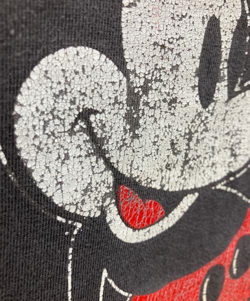 USED（ユーズド）USED (ユーズド) ヴィンテージミッキープリントTシャツ ブラック サイズ:XLの古着・服飾アイテム