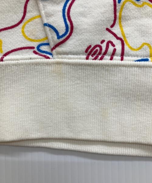 APEE by A BATHING APE（エーエイプ・バイ・ア・ベイシング・エイプ）APEE BY A BATHING APE (エーエイプ・バイ・ア・ベイシング・エイプ) ネオンサルカモ　ダブルジップパーカー ホワイト サイズ:TALLの古着・服飾アイテム