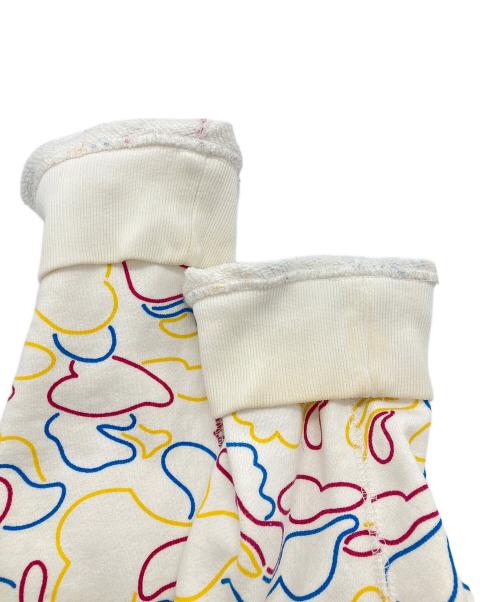 APEE by A BATHING APE（エーエイプ・バイ・ア・ベイシング・エイプ）APEE BY A BATHING APE (エーエイプ・バイ・ア・ベイシング・エイプ) ネオンサルカモ　ダブルジップパーカー ホワイト サイズ:TALLの古着・服飾アイテム