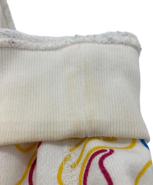 APEE by A BATHING APE（エーエイプ・バイ・ア・ベイシング・エイプ）APEE BY A BATHING APE (エーエイプ・バイ・ア・ベイシング・エイプ) ネオンサルカモ　ダブルジップパーカー ホワイト サイズ:TALLの古着・服飾アイテム