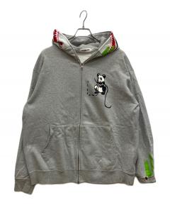 中古・古着通販】xg (エックスジー) ジップパーカー グリーン サイズ