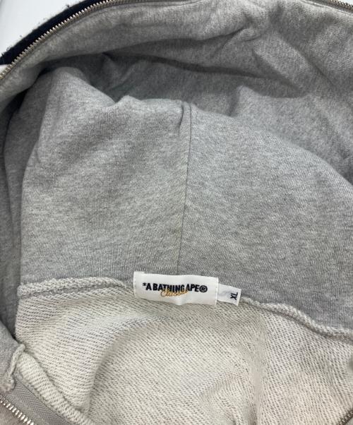 A BATHING APE（ア ベイシング エイプ）A BATHING APE (ア ベイシング エイプ) PANDA FULL ZIP HOODIE　パンダ・フル・ジップ・フーディ グレー サイズ:XLの古着・服飾アイテム