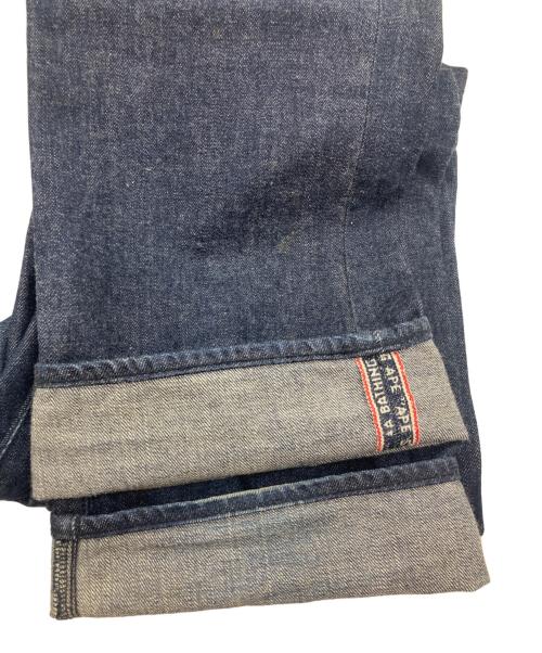 stussy（ステューシー）stussy (ステューシー) A BATHING APE (ア ベイシング エイプ) デニムパンツ インディゴ サイズ:XLの古着・服飾アイテム