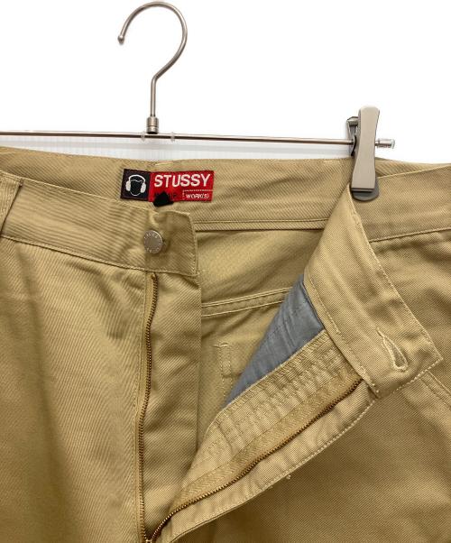 stussy（ステューシー）stussy (ステューシー) 00'sオールドワークチノ ベージュ サイズ:91の古着・服飾アイテム