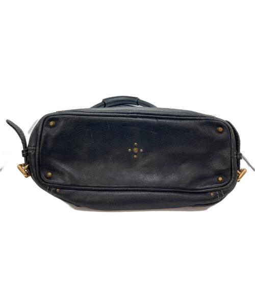 Chloe（クロエ）Chloe (クロエ) レザーパディントントートバッグ　Paddington Zip Leather Shopping Tote ブラックの古着・服飾アイテム