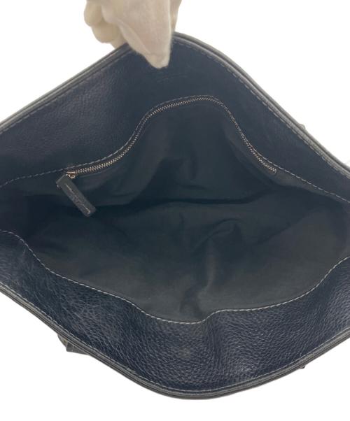 Chloe（クロエ）Chloe (クロエ) レザーパディントントートバッグ　Paddington Zip Leather Shopping Tote ブラックの古着・服飾アイテム