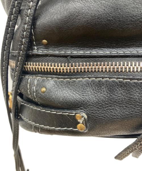 Chloe（クロエ）Chloe (クロエ) レザーパディントントートバッグ　Paddington Zip Leather Shopping Tote ブラックの古着・服飾アイテム