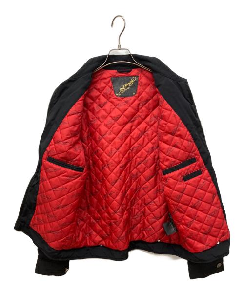 Ed Hardy（エド ハーディー）ED HARDY (エド ハーディー) ワークジャケット ブラック サイズ:Mの古着・服飾アイテム