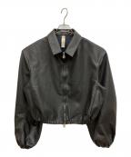 SHINYA KOZUKAシンヤコズカ）の古着「別注KAPPOGI SLEEVES ZIP BLOUSON　カッポーギスリーブ・ジップブルゾン」｜ブラック