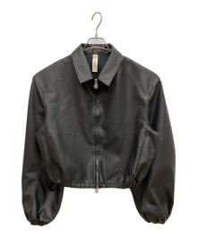 SHINYA KOZUKA（シンヤコズカ）の古着「別注KAPPOGI SLEEVES ZIP BLOUSON　カッポーギスリーブ・ジップブルゾン」｜ブラック