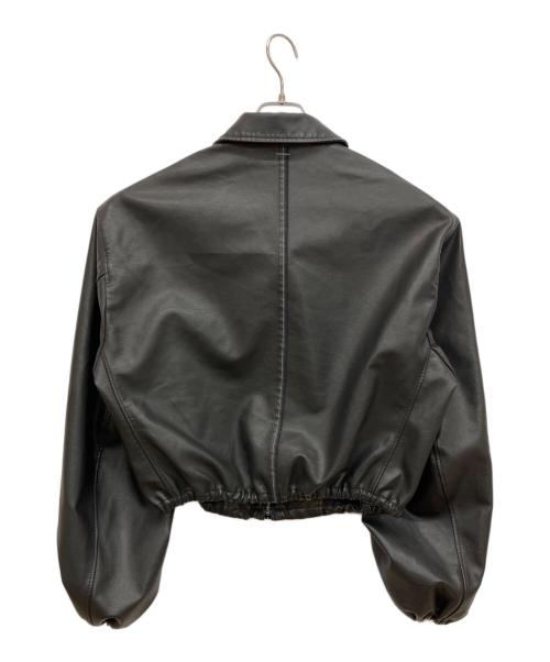 SHINYA KOZUKA（シンヤコズカ）SHINYA KOZUKA (シンヤコズカ) 別注KAPPOGI SLEEVES ZIP BLOUSON　カッポーギスリーブ・ジップブルゾン ブラック サイズ:Mの古着・服飾アイテム