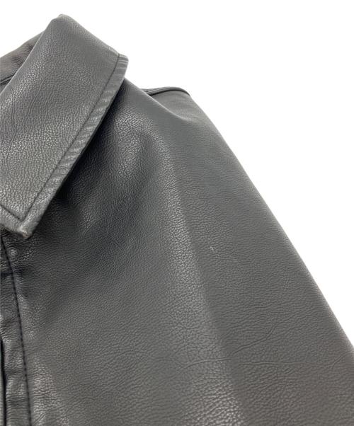 SHINYA KOZUKA（シンヤコズカ）SHINYA KOZUKA (シンヤコズカ) 別注KAPPOGI SLEEVES ZIP BLOUSON　カッポーギスリーブ・ジップブルゾン ブラック サイズ:Mの古着・服飾アイテム