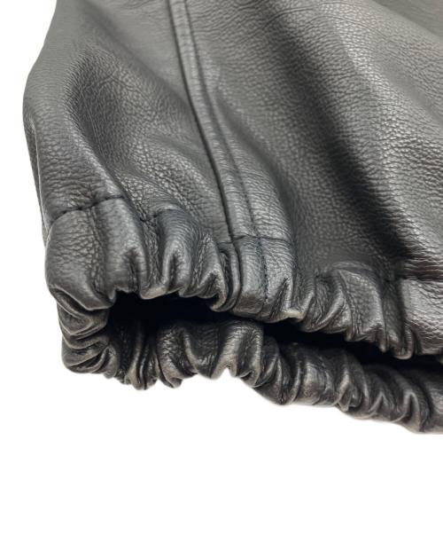 SHINYA KOZUKA（シンヤコズカ）SHINYA KOZUKA (シンヤコズカ) 別注KAPPOGI SLEEVES ZIP BLOUSON　カッポーギスリーブ・ジップブルゾン ブラック サイズ:Mの古着・服飾アイテム