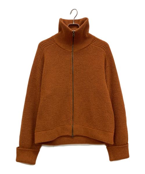 ANCELLM（アンセルム）ANCELLM (アンセルム) ドライバーズニット ブラウン サイズ:1の古着・服飾アイテム