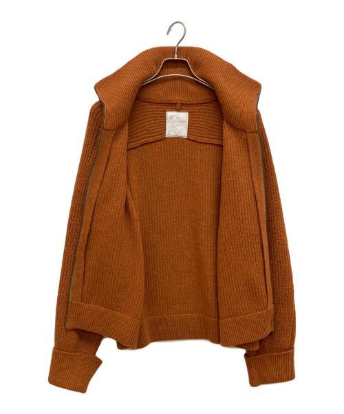 ANCELLM（アンセルム）ANCELLM (アンセルム) ドライバーズニット ブラウン サイズ:1の古着・服飾アイテム