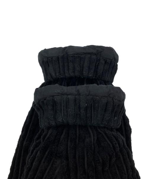 gabriela coll garments（ガブリエラコールガーメンツ）GABRIELA COLL GARMENTS (ガブリエラコールガーメンツ) CORDUROY PUFFER ZIPPER JACKET ブラック サイズ:2の古着・服飾アイテム