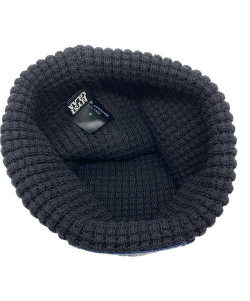 Hysteric Glamour（ヒステリックグラマー）Hysteric Glamour (ヒステリックグラマー) HYSTERIC SERVICEワッペン ニットキャップ ブラック サイズ:FREEの古着・服飾アイテム