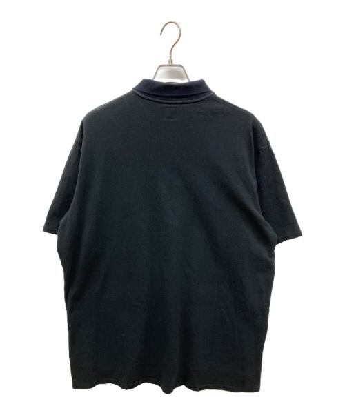 HUMAN MADE（ヒューマンメイド）HUMAN MADE (ヒューマンメイド) ポロシャツ ブラック サイズ:XLの古着・服飾アイテム