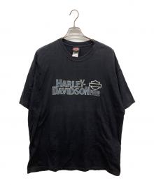 HARLEY-DAVIDSON（ハーレーダビッドソン）の古着「プリントTシャツ」｜ブラック