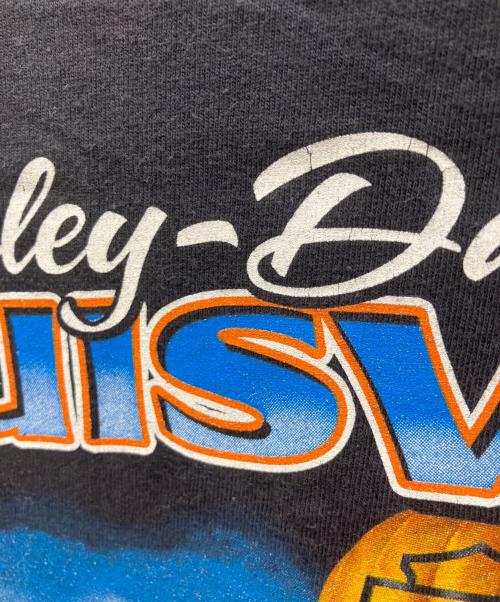 HARLEY-DAVIDSON（ハーレーダビッドソン）HARLEY-DAVIDSON (ハーレーダビッドソン) プリントTシャツ ブラック サイズ:2ＸＬの古着・服飾アイテム