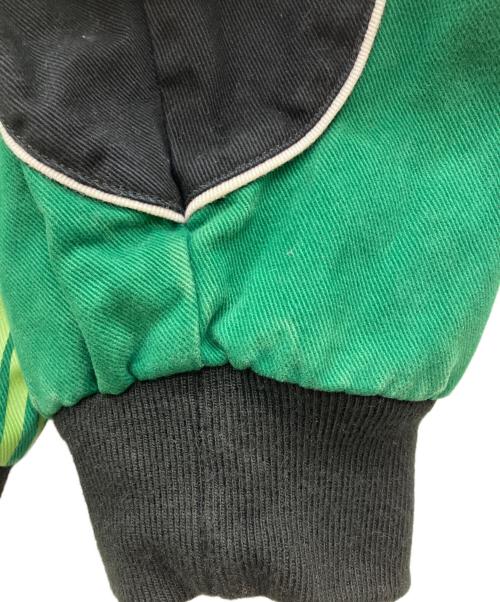 JR NATION（ジェイアール ネイション）JR NATION (ジェイアール ネイション) AMP ENERGYレーシングジャケット グリーン サイズ:XLの古着・服飾アイテム