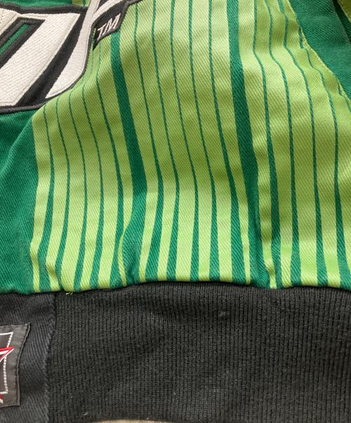 JR NATION（ジェイアール ネイション）JR NATION (ジェイアール ネイション) AMP ENERGYレーシングジャケット グリーン サイズ:XLの古着・服飾アイテム